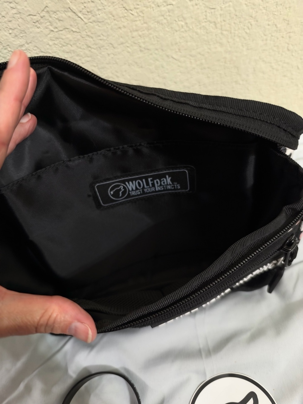 WOLFPAK Leopard Print Waist Bag - Trust Your Instincts - Picture 6 of 9